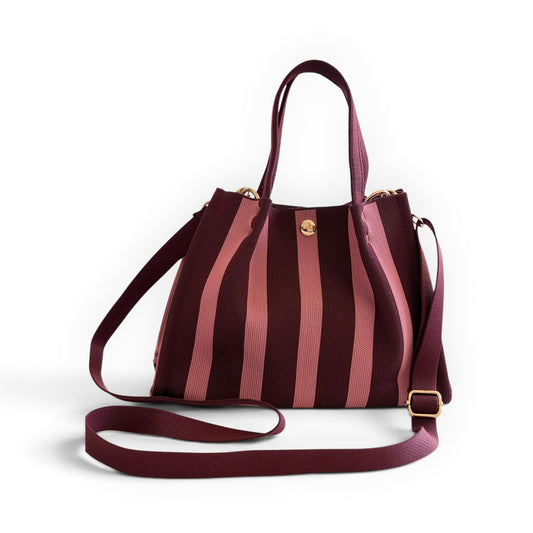 Melbee Stitches Woven Crossbody bag