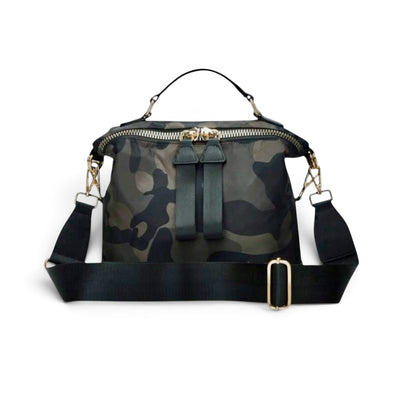 Melbee Stitches Camouflage  Zip Crossbody